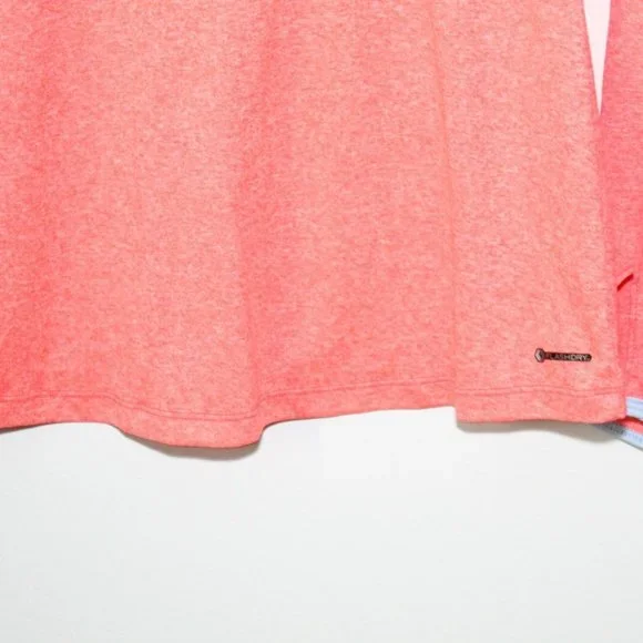 The North Face Reactor Hoodie Orange Blue Hooded Pullover Size Medium H12499 - Picture 8 of 11